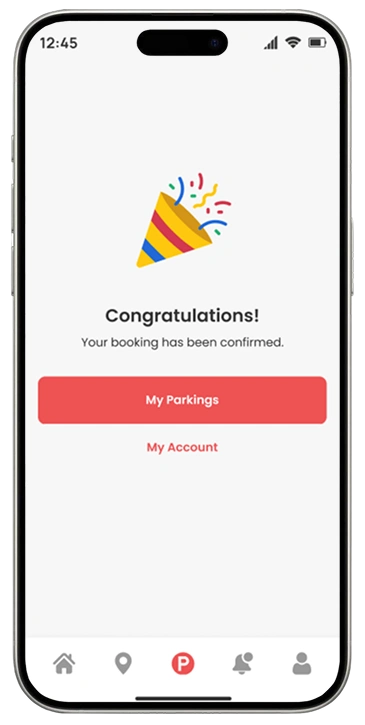 ParEasy UI Screen 12