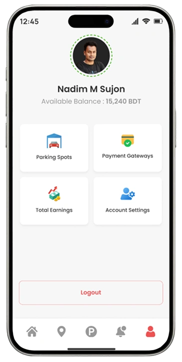 ParEasy UI Screen 25